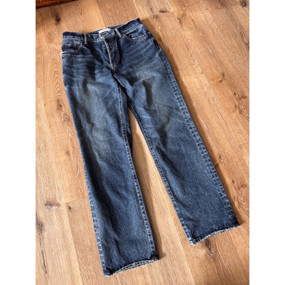 MOUSSY VINTAGE Blue Straight Leg Jeans Size 26